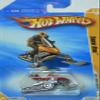 Hot Wheels 2010 New Models Snow Ride (Snow Mobile) 11/44, Orange view 1