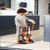 Casdon Henry & Hetty Toys - Henry Cleaning Trolley - Red Henry-Inspired Toy Playset with Mop, Brushes, Dustpan, & Accessories - Kids Cleaning Trolley Set - for Children Aged 3+ view 2