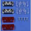 Carson 500907037 1:14 7-Chamber Rear Lights Semi-Trailer (2) - Model Building Accessories, Truck Model Building, Accessories for Remote Controlled Trucks, Remote Controlled Truck view 2