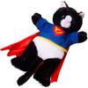 Super Bear T-Shirt with Cape Teddy Bear Clothes Fits Most 8" - 10" Stuffed Animals view 3