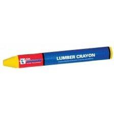 12 Pack C.H. Hanson 10368 4-1/2" Lumber Crayon - Yellow