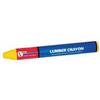 12 Pack C.H. Hanson 10368 4-1/2" Lumber Crayon - Yellow view 1