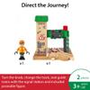 BRIO World Signal Station Set - 2-Piece Wooden Train Track Toy with Interactive Red Light and Figurine - FSC Certified - Compatible with All BRIO Railway Train Toys - Kids Ages 3 & Up view 3