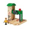 BRIO World Signal Station Set - 2-Piece Wooden Train Track Toy with Interactive Red Light and Figurine - FSC Certified - Compatible with All BRIO Railway Train Toys - Kids Ages 3 & Up view 4