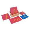 Kid Advance Montessori Lower Case Cursive Sandpaper Letters w/Box view 1