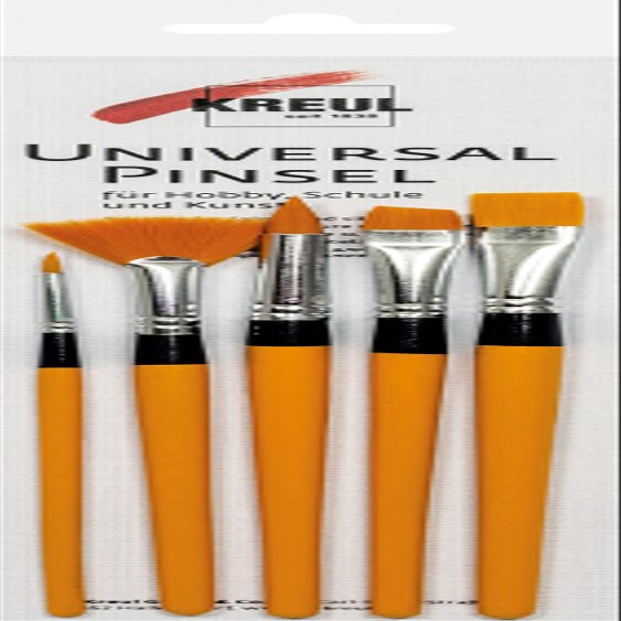 Hobby Line 723033 Synthetic Brush Set Creative Mixed