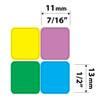 Learning English US Colored Keyboard Stickers (Lower & Upper CASE) view 2