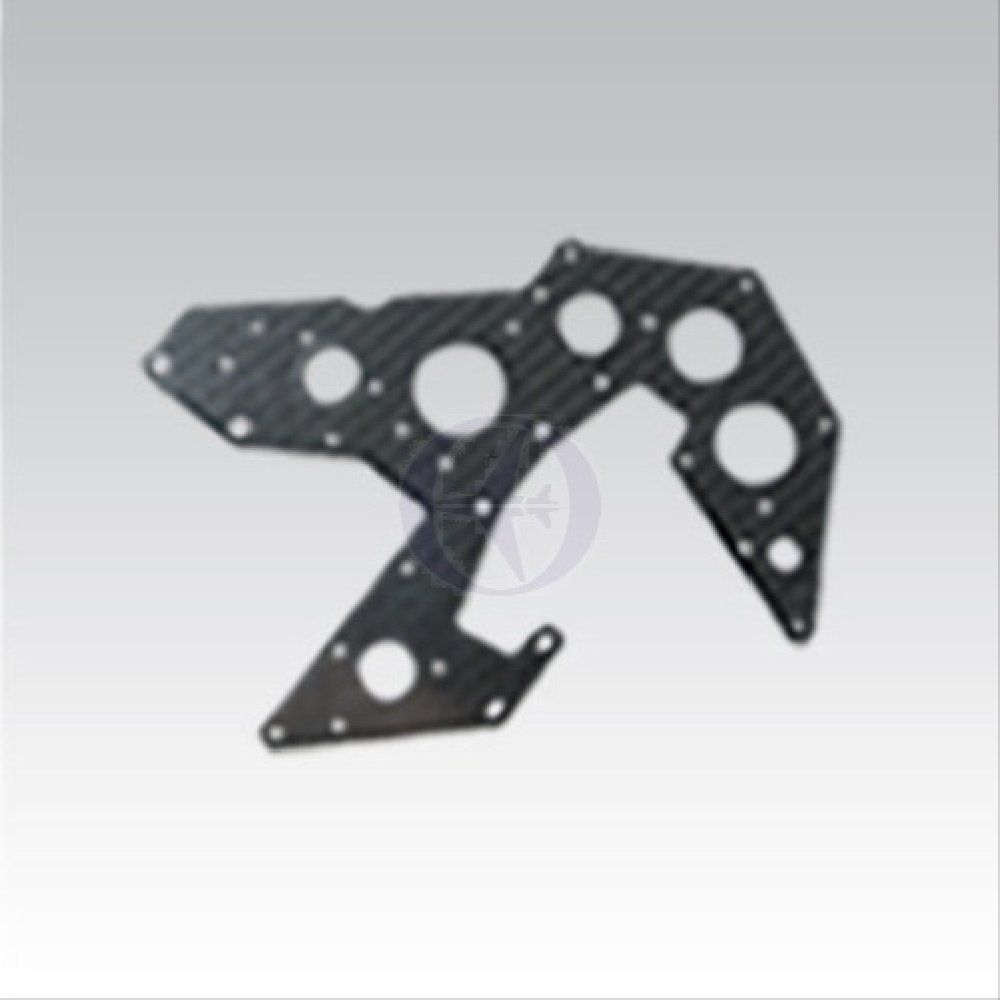 Thunder Tiger RC PV0316 Carbon Lower Frame for Raptor 60