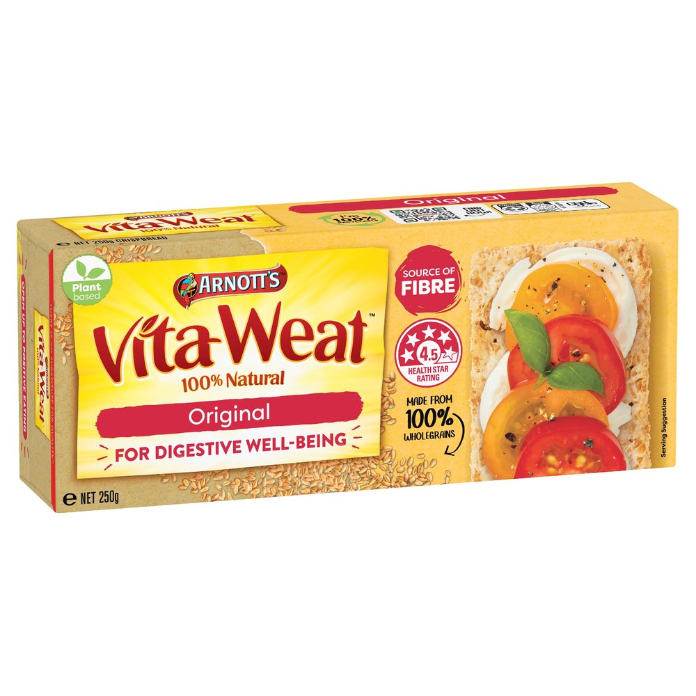 Australian - Arnott's Vita-weat Original 100% Natural 250g.