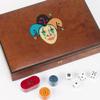 Bello Games Collezioni - Marsala Poker Chips and Card Set from Italy view 1