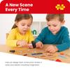 Bigjigs Toys, Deluxe Pin-a-Shape (Construction), Tap Tap Art Board Set view 4