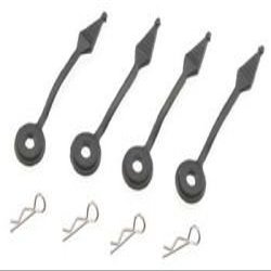 Integy Secured Body Clip (4) with Top Protection Cushion for 1/10 Scale