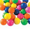 Oriental Trading Colorful Mini Neon Bouncy Rubber Balls Assortment (Pack of 144) - Ideal for Parties, Classrooms view 1