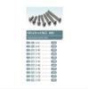 3 x 16 inox hexagonales bouton bis (15 pi?ces) NSR-316 (Japon import / Le paquet et le manuel sont ?crites en japonais) view 1