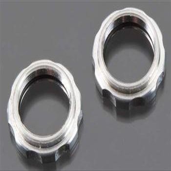 DSR0028-SV Shock Springs Collar Slvr (2)