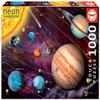 Educa Solar System 14461 Neon Series Jigsaw Puzzle (1000 Piece), One Color view 1