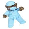 Doctor Scrubs Teddy Bear Clothes Fits Most 14"-18" Build-A-Bear and Make Your Own Stuffed Animals view 2