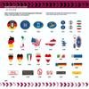 carstyling XXL Sticker Christ Fish Coloured Dimension 120 x 50 mm view 3