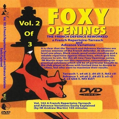 The French Defense Reworked, Vol. 2 - Chess Opening DVD