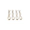 Jamara 59271 4-Pieces 1:8 Body Clip, Multi Color view 1