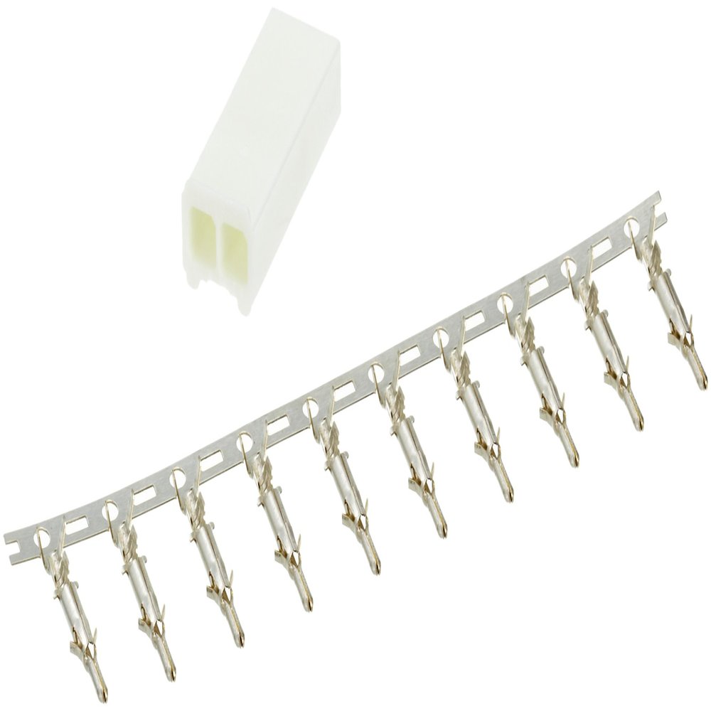Jamara 100-Pieces Mini Tam-Plug Male Connector Plug