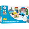Bigjigs Rail Trackside Accessory Set - Wooden Train Set Accessories Multicoloured view 3