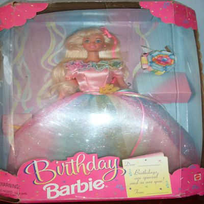1990 Birthday Barbie Doll