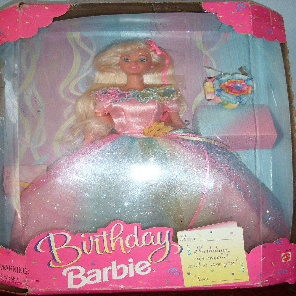 1990 Birthday Barbie Doll