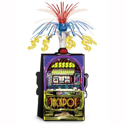 Beistle 50037 - Slot Machine Centerpiece- Pack of 12