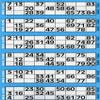 Jumbo Bingo Ticket Singles, 6 to View Pad, Blue by ClubKing Ltd view 1