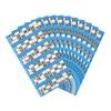 Jumbo Bingo Ticket Singles, 6 to View Pad, Blue by ClubKing Ltd view 2