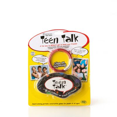 Around The Table Games Portable, Meaningful Conversation Starters and Car Travel Game - Teen Talk