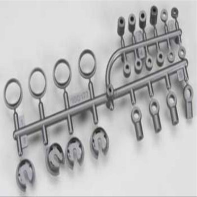 Molybdenum Shock Parts Set, Gray: Blitz ESE