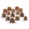 Yellow Mountain Imports Wooden Shogi Japanese Chess Game Traditional Koma Playing Pieces with Paper Shogiban view 2