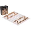 Yellow Mountain Imports Wooden Shogi Japanese Chess Game Traditional Koma Playing Pieces with Paper Shogiban view 3