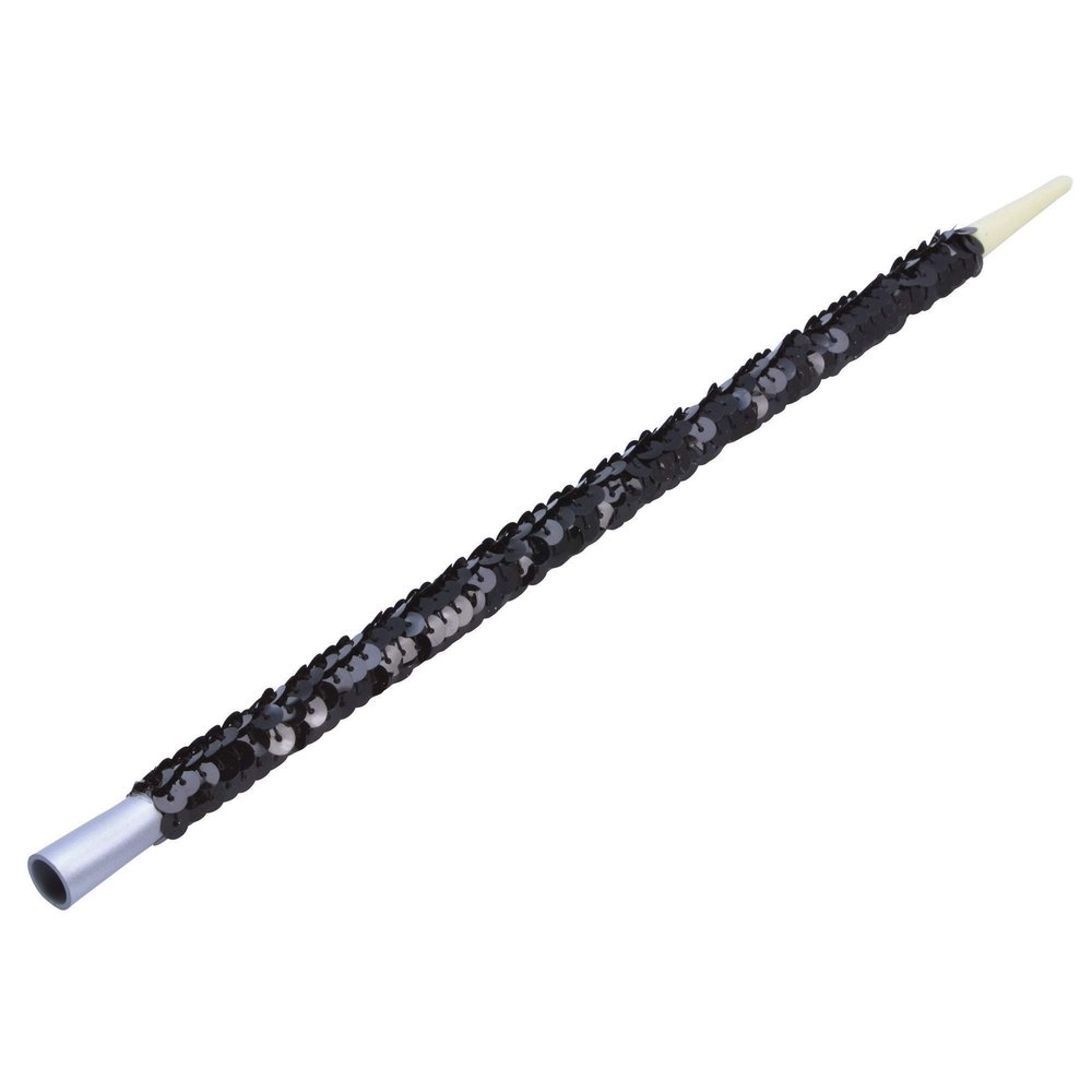 Bristol Novelty Long Sequin Cig Holder, One Size, Black