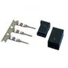 Jamara 98356 3-Piecess JR Plug kit, Gold, Multi Color view 1
