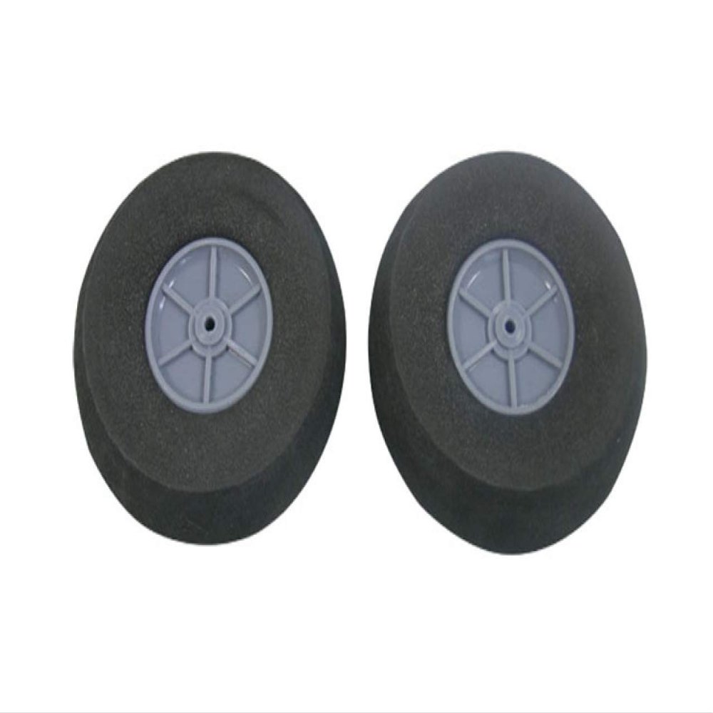 Jamara 177294 Light Weight Wheels Pair, 75 x 25 mm, Multi Color