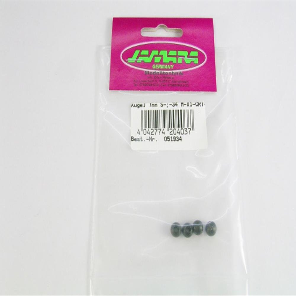 Jamara 51934 J-34 Balls, 7 mm, Black, Multi Color