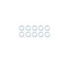 Jamara 177437 10 Pieces Washer, 6.4 mm, Multi Colour view 1