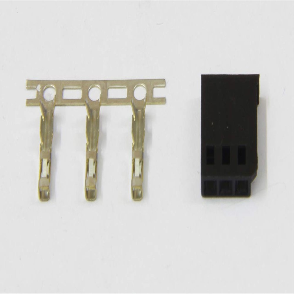 Jamara 98324 Servo Plug Kit Futaba Standard, Multi Color