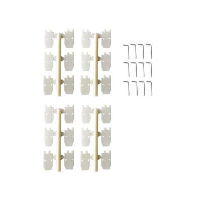 Jamara 170326 2 Pieces Hinge, 11.2 x 11.2 mm, Multi Color