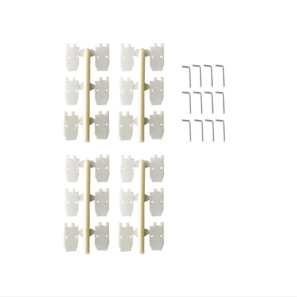 Jamara 170326 2 Pieces Hinge, 11.2 x 11.2 mm, Multi Color