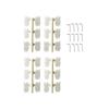 Jamara 170326 2 Pieces Hinge, 11.2 x 11.2 mm, Multi Color view 1
