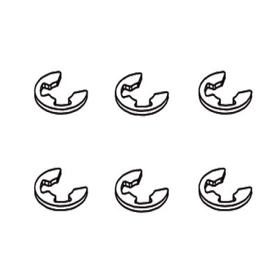 Jamara Jamara505045 7 mm E-Clip for Voltage/Major Buggy