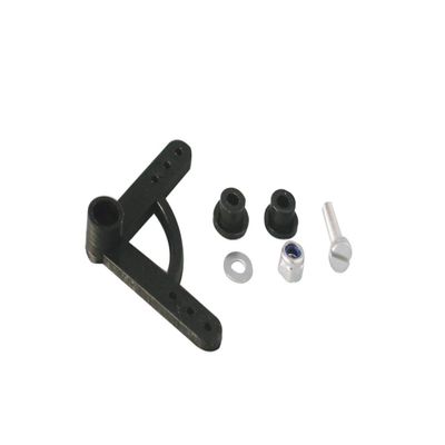 Jamara 171110 10 Pieces 90 Degrees Bell Crank with Screws, Multi Color