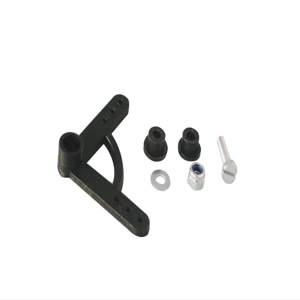 Jamara 171110 10 Pieces 90 Degrees Bell Crank with Screws, Multi Color