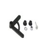 Jamara 171110 10 Pieces 90 Degrees Bell Crank with Screws, Multi Color view 1