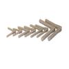 Jamara 170319 10 Pieces Pin Hinge, 2.5 x 34 mm, Multi Color view 1