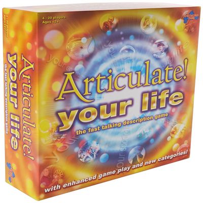Drumond Park Articulate Your Life Family Board Game - The Fast Talking Description Board Game | Family Games for Adults and Kids Suitable from 12+ Years
